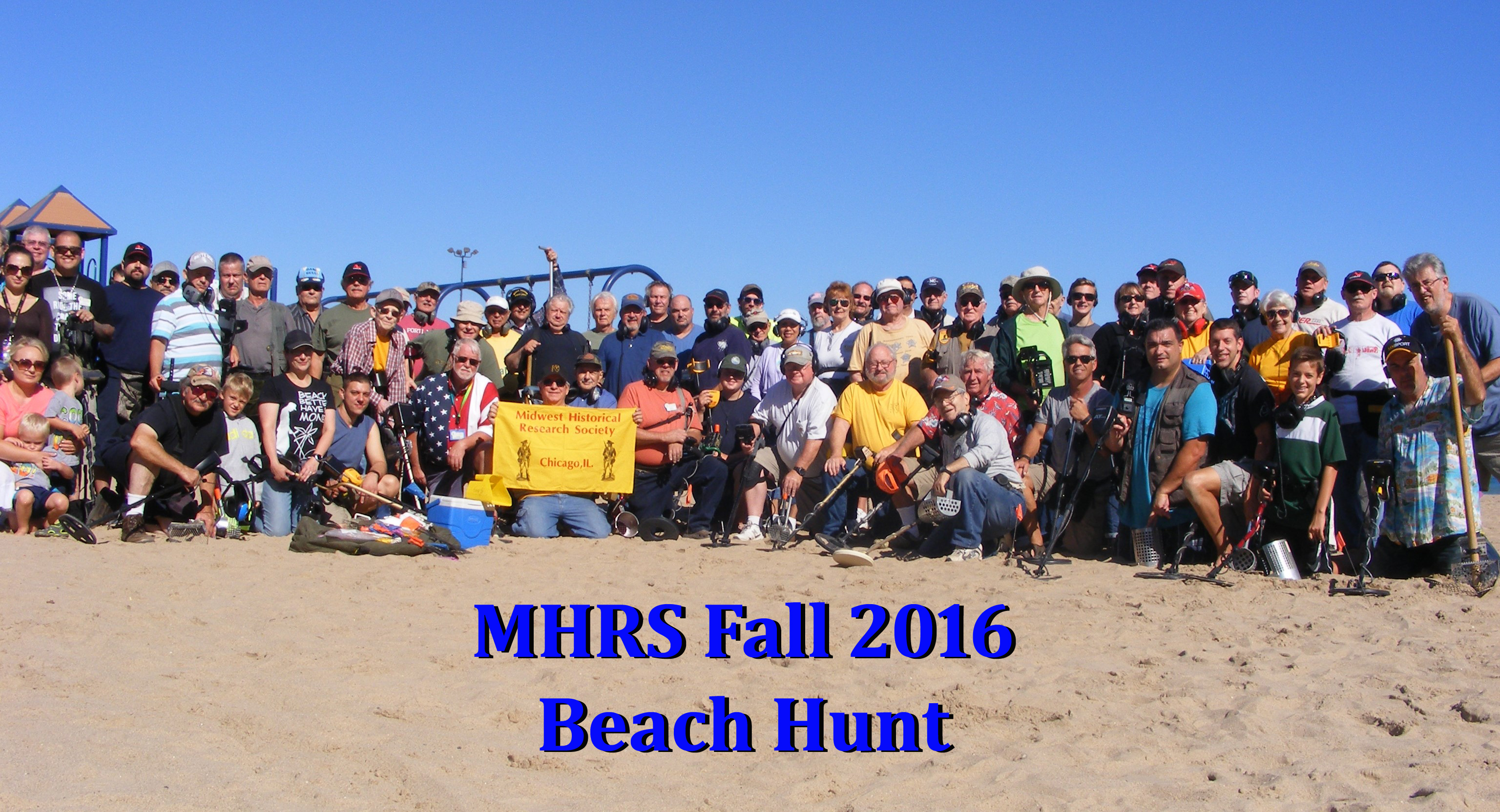 Fall Beach Hunt group shot